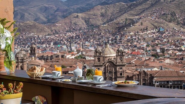 View from property - Hostal Wara Wara (Cusco)