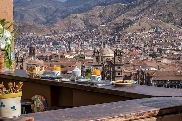 View from property - Hostal Wara Wara (Cusco)
