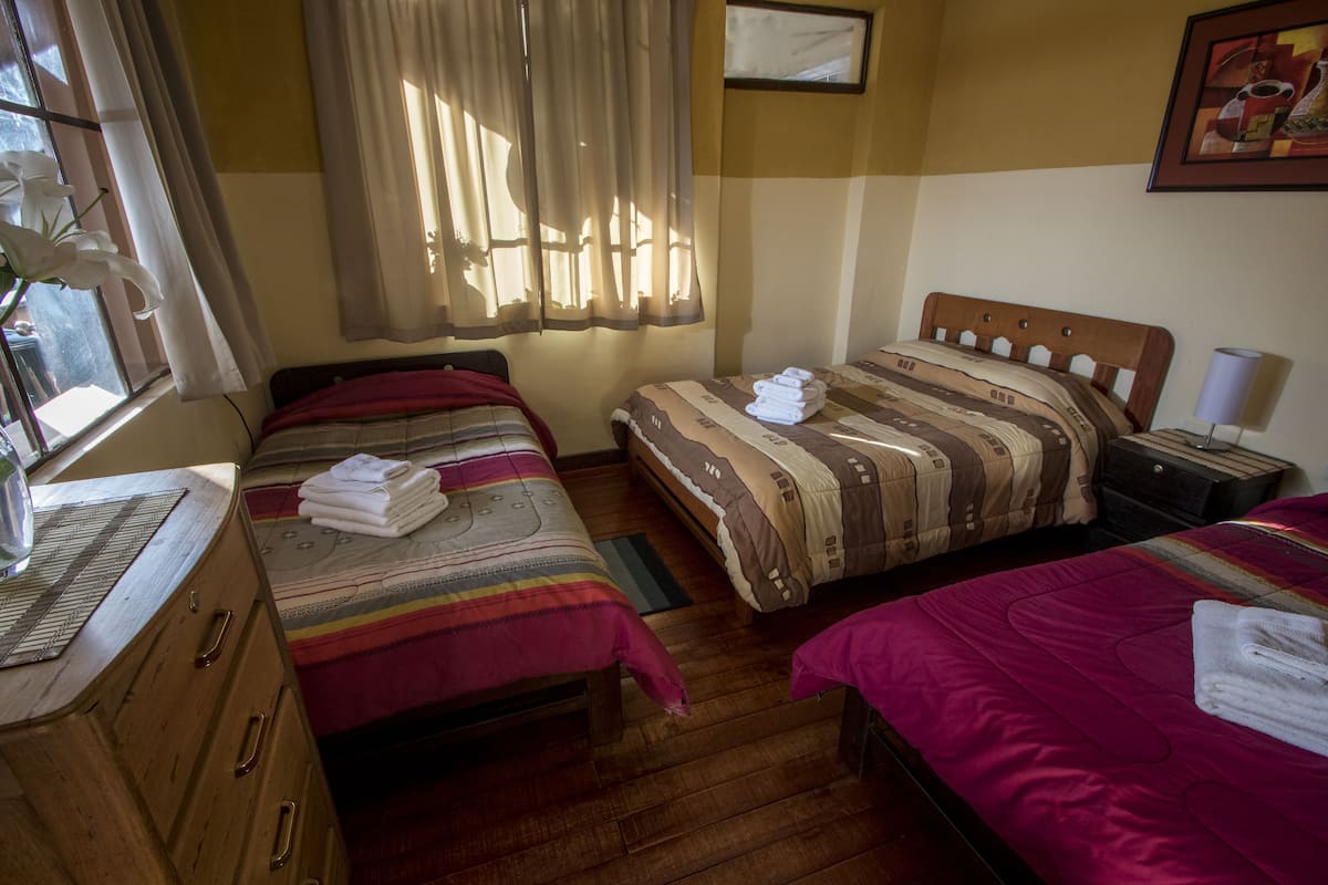 Free WiFi, bed sheets
