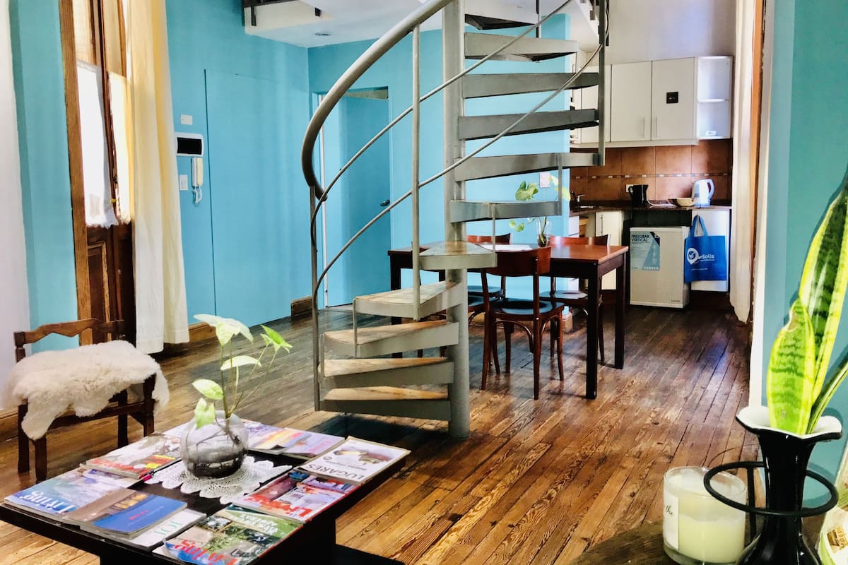 Duplex, Balcony (5 people) | Living area | Flat-screen TV