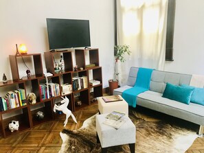 Duplex Superior - 1 queensize-säng | Vardagsrum | Platt-tv