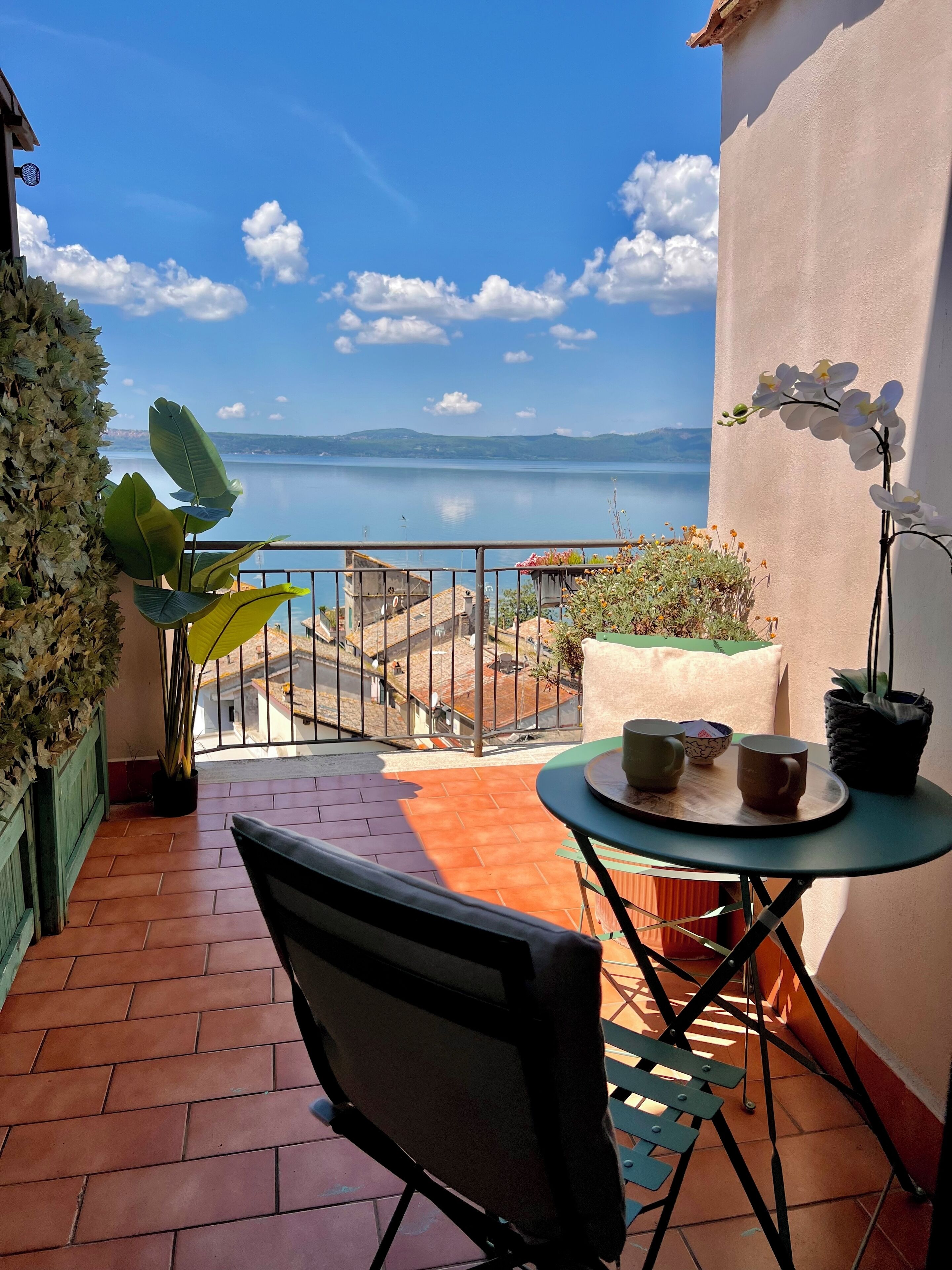 Superior Double Room, Lake View | Terrace/patio