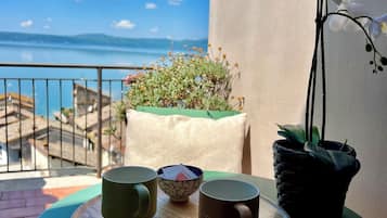 Superior Double Room, Lake View | Terrace/patio