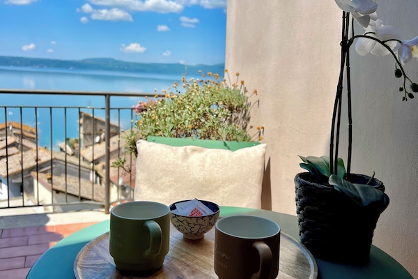 Superior Double Room, Lake View | Terrace/patio