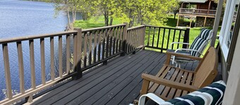 Right on the Michigamme River! 