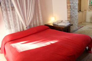 1 bedroom, travel crib, free WiFi, bed sheets
