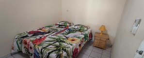 1 bedroom, iron/ironing board, travel crib, WiFi