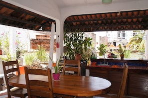 Outdoor dining - CasaMar is located in romantic Old P. Vallarta. There is sth for every visitor (Puerto Vallarta)