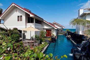 Ocean Front Home with Pool