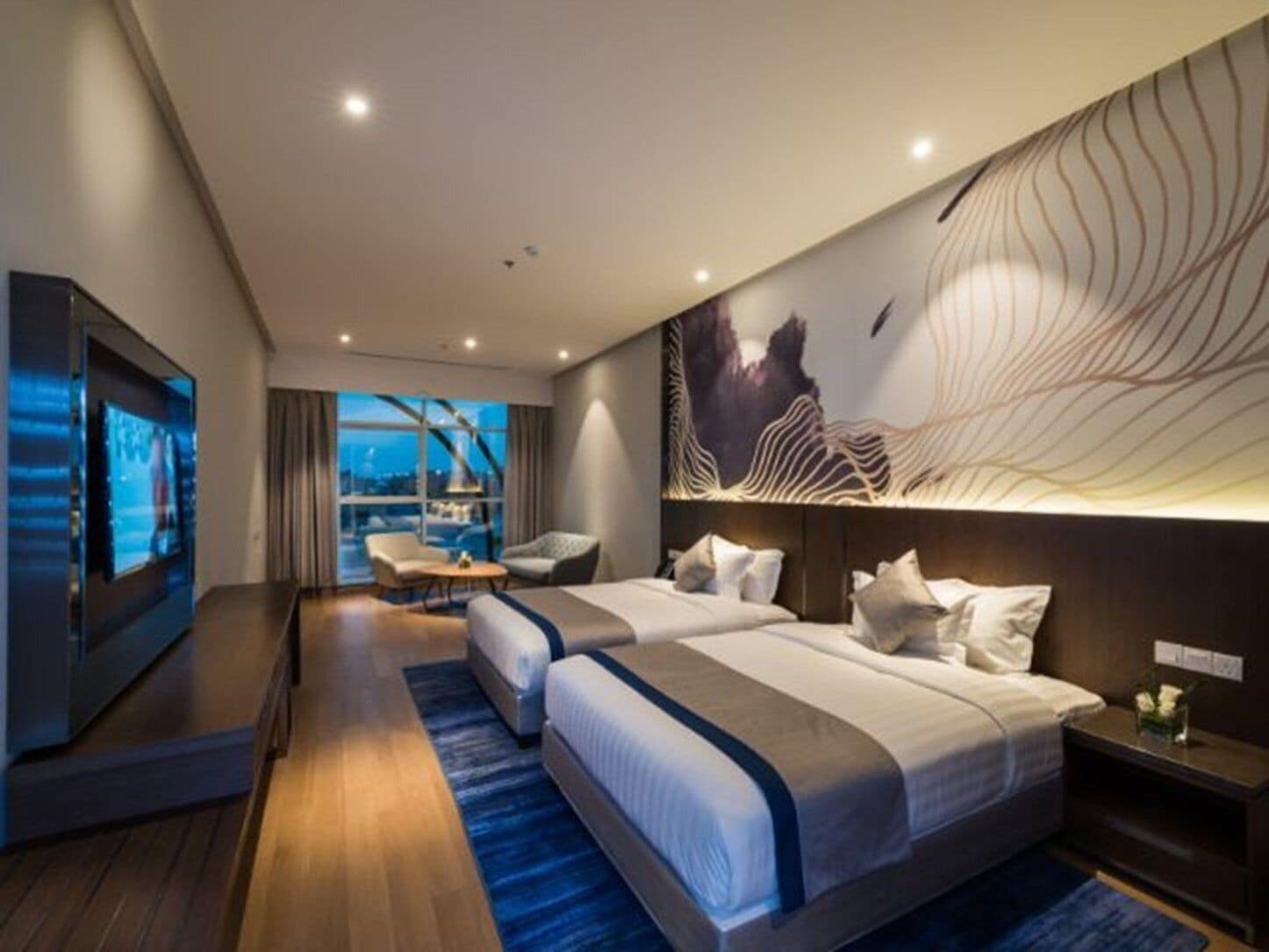 minibar, in-room safe, desk, blackout curtains