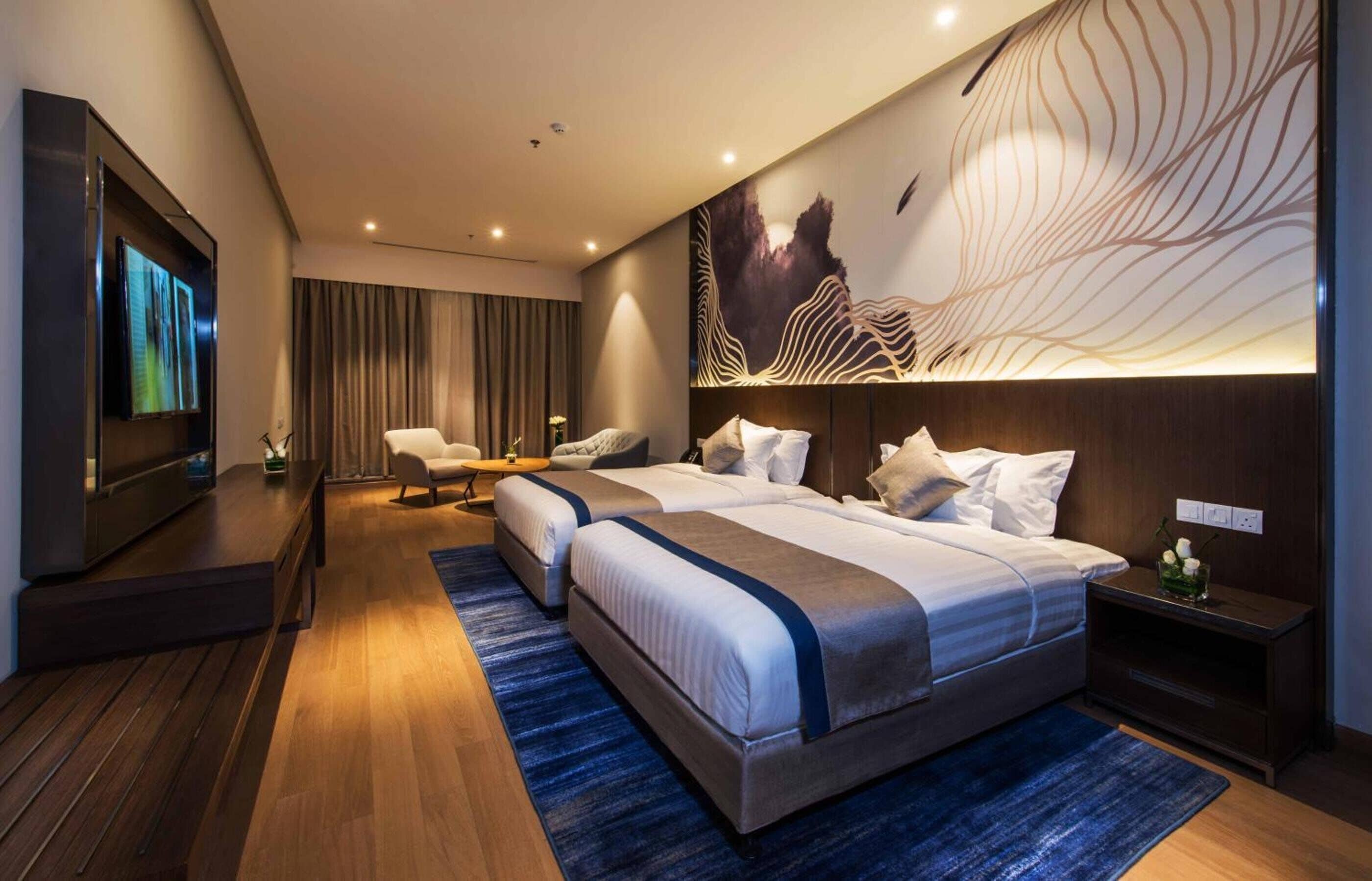 minibar, in-room safe, desk, blackout curtains