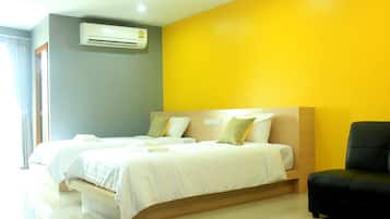 Deluxe Twin Room | In-room safe, rollaway beds, free WiFi