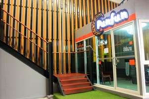 Entrada de la propiedad