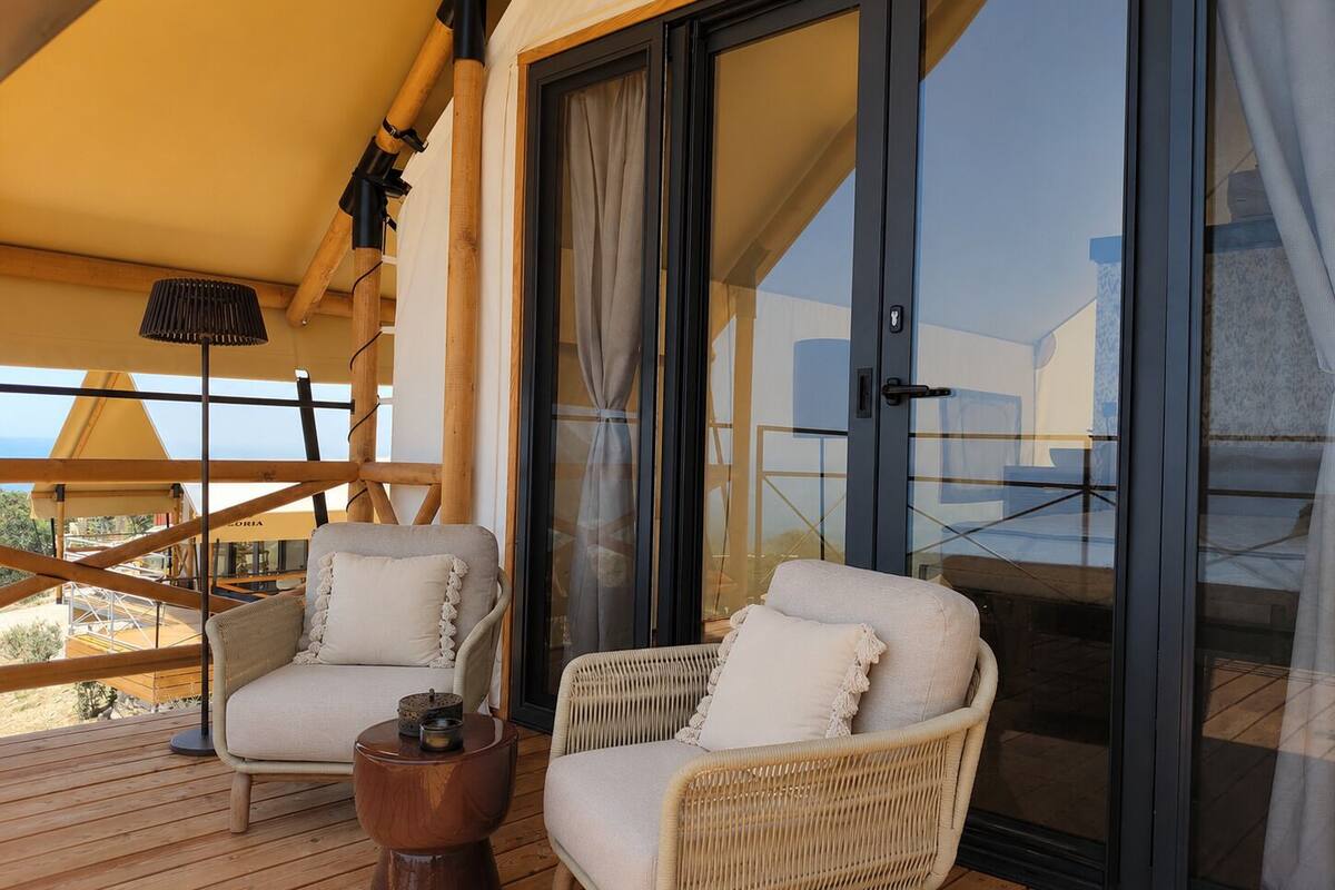 Luxury Tent | Premium bedding, minibar, in-room safe, individually furnished
