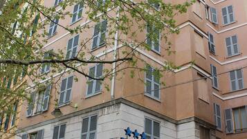 Fassade der Unterkunft