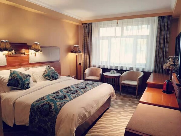 Business Double Room | In-room safe, desk, blackout drapes, soundproofing - Bremen Hotel Harbin Train station (Harbin)