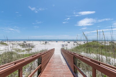 Anastasia's Treasure 
2 BR 2BA /Ground Floor Great Location
Beach Front Complex 