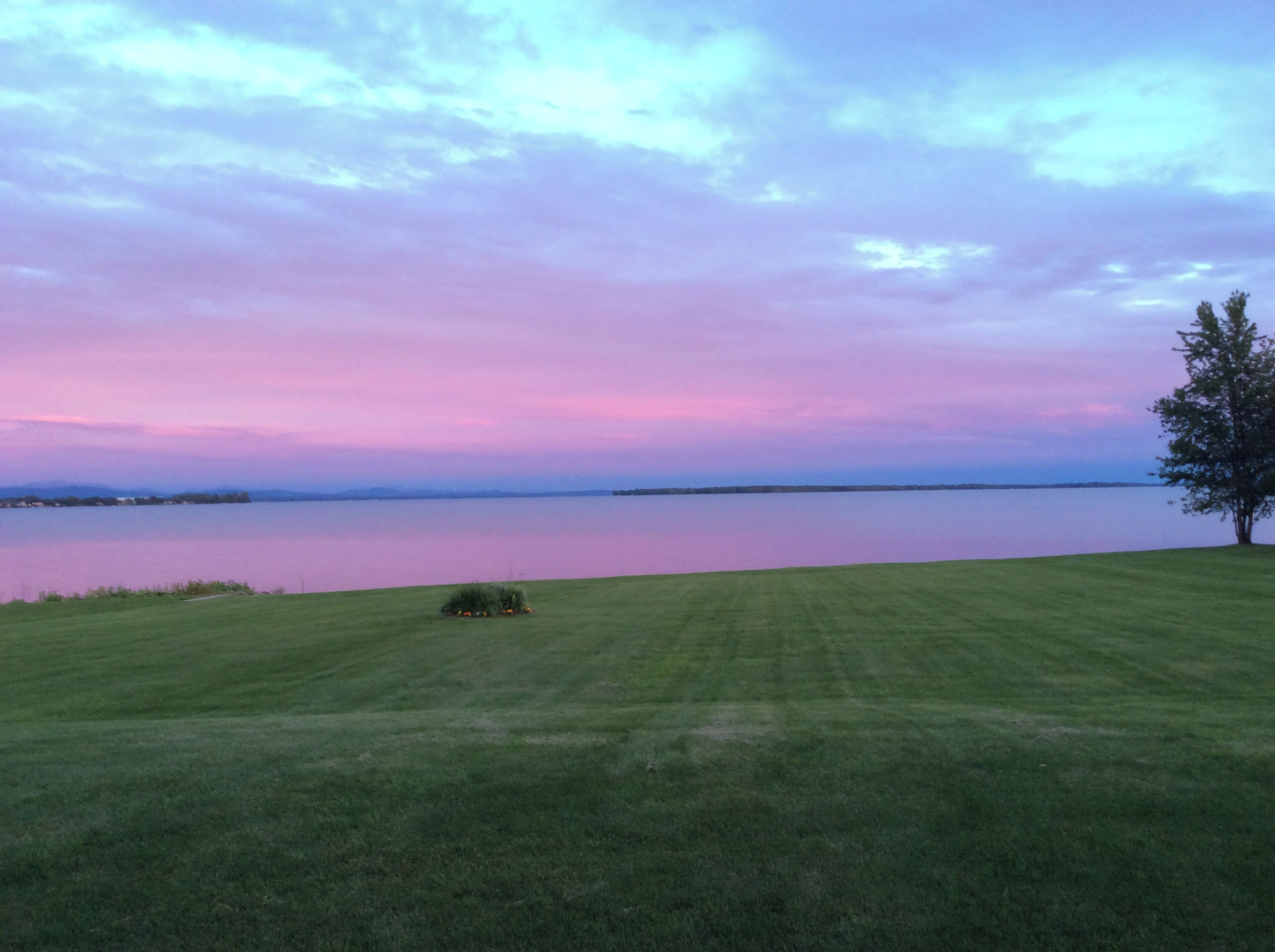 Enjoy the view every day from the back yard, here at Lakeland!