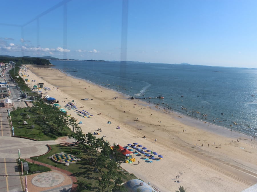 Vista dalla struttura