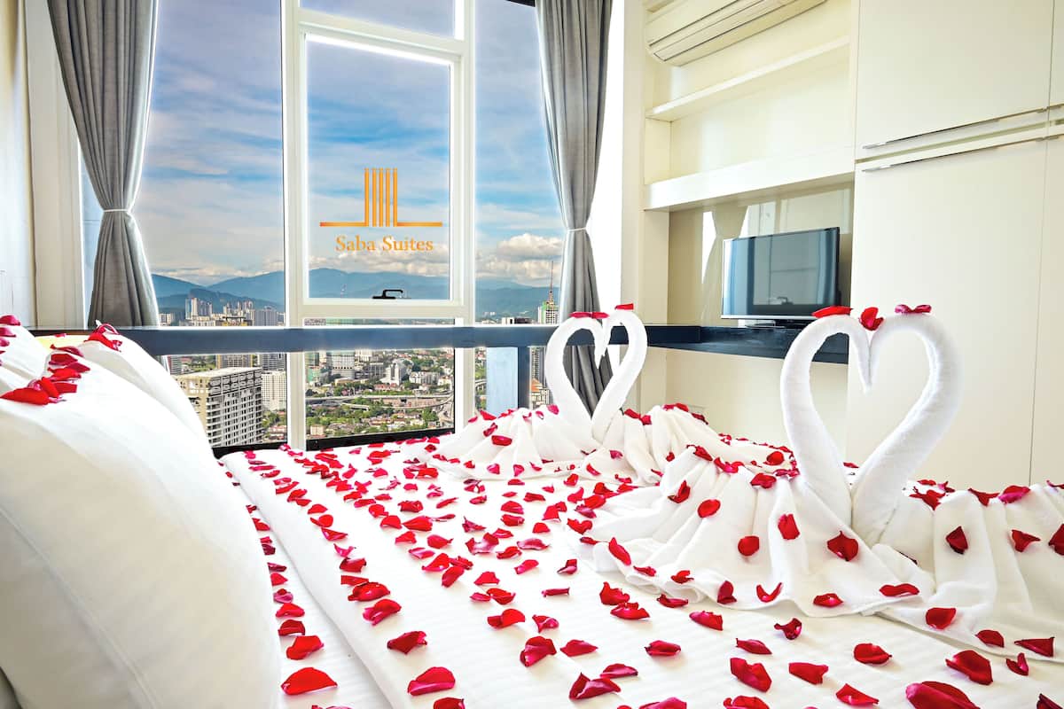 จูเนียร์อพาร์ทเมนท์, 2 ห้องนอน, อ่างอาบน้ำ, วิวเมือง | วิวจากห้องพัก