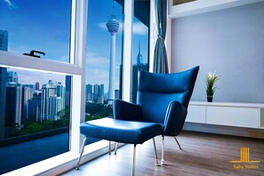 Grand Executive Two Bedroom  Apartment  | Ausblick vom Zimmer