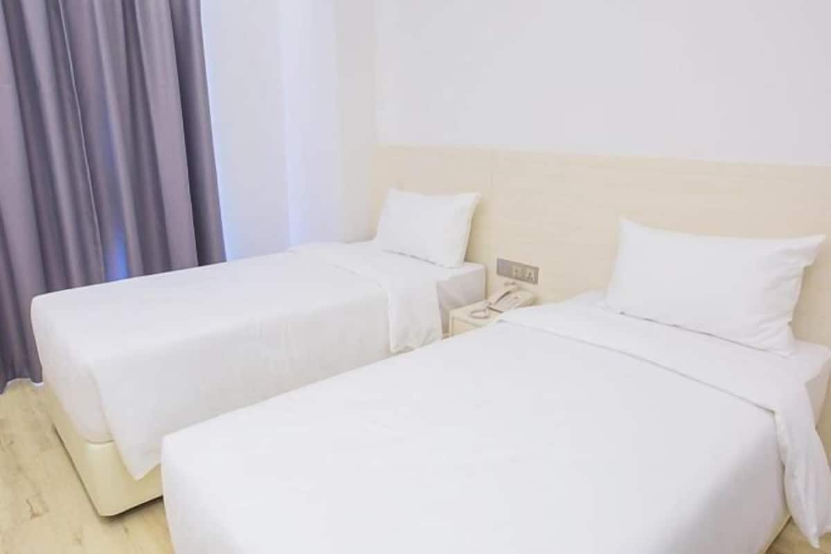Desk, iron/ironing board, free WiFi, bed sheets
