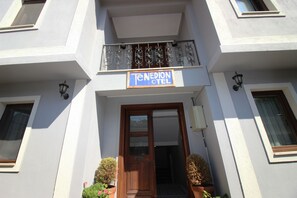 Entrada de la propiedad