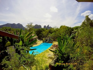 Outdoor pool - Khao Sok Morning Mist Resort (Phanom)