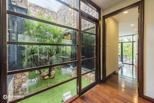 Villa de lujo, 2 habitaciones, piscina privada | 1 dormitorio, ropa de cama de alta calidad, edredones de plumas