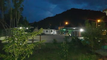 Front of property – evening/night