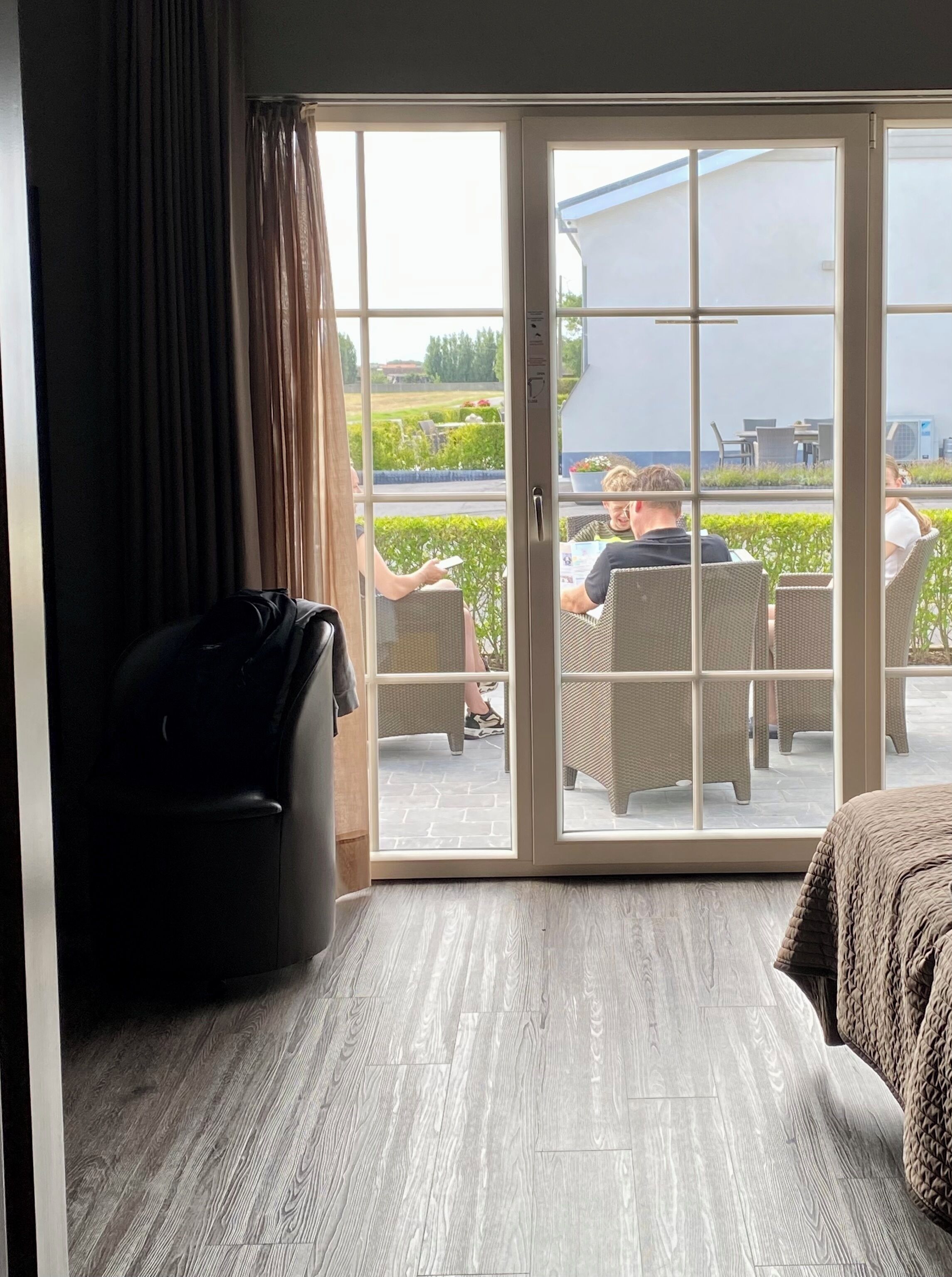 Family Suite, Connecting Rooms, Garden View | Terrace/patio
