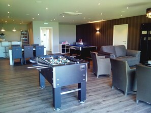 Sala de estar en el lobby