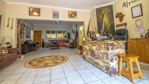 Reception - African Dreamz Guest House (St. Lucia)