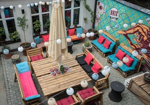 Courtyard - Brix Hostel (Prague)