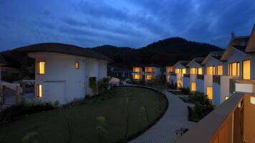 Front of property - evening/night