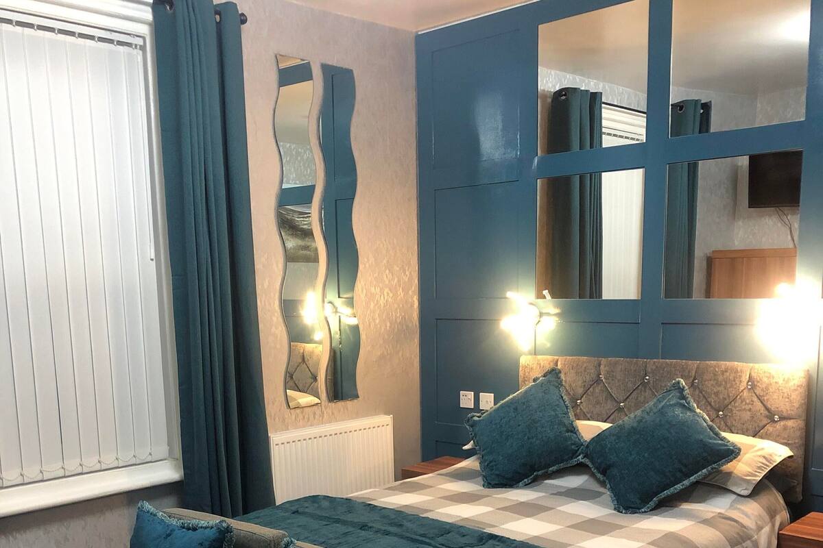 公寓, 1 間臥室 (Flat 4) | 高級寢具、書桌、隔音、熨斗/熨衫板