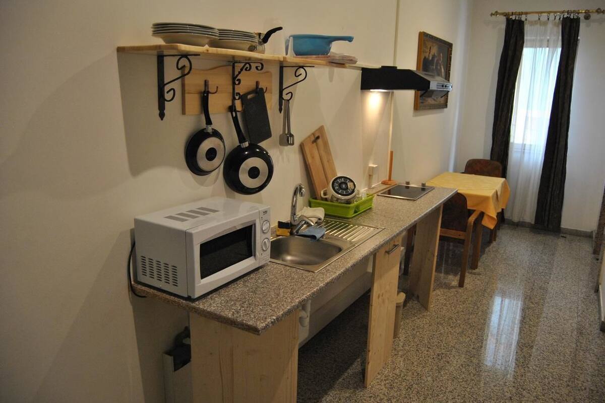 Apartment | Private kitchenette | Fridge, microwave, stovetop, coffee/tea maker