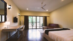 Premium bedding, individually furnished, desk, laptop workspace