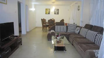 Villa | Living area | Flat-screen TV