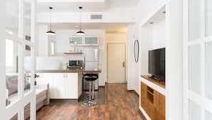 Apartment, 2 Bedrooms | Living area | Flat-screen TV - Sea N'Rent - 11 Bernstein Cohen Tel Aviv (Tel Aviv)
