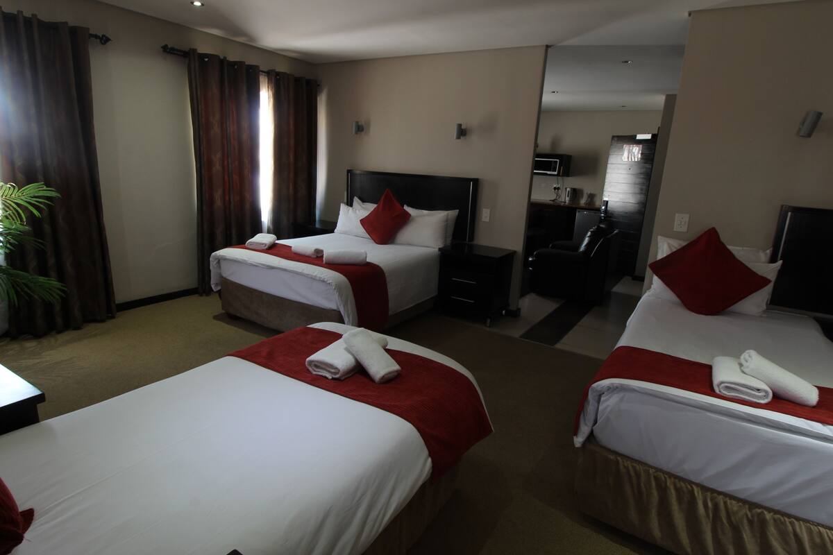 Family Suite, Multiple Beds | In-room safe, desk, blackout drapes, iron/ironing board (on request)