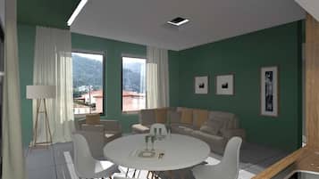 Deluxe Suite | Living area