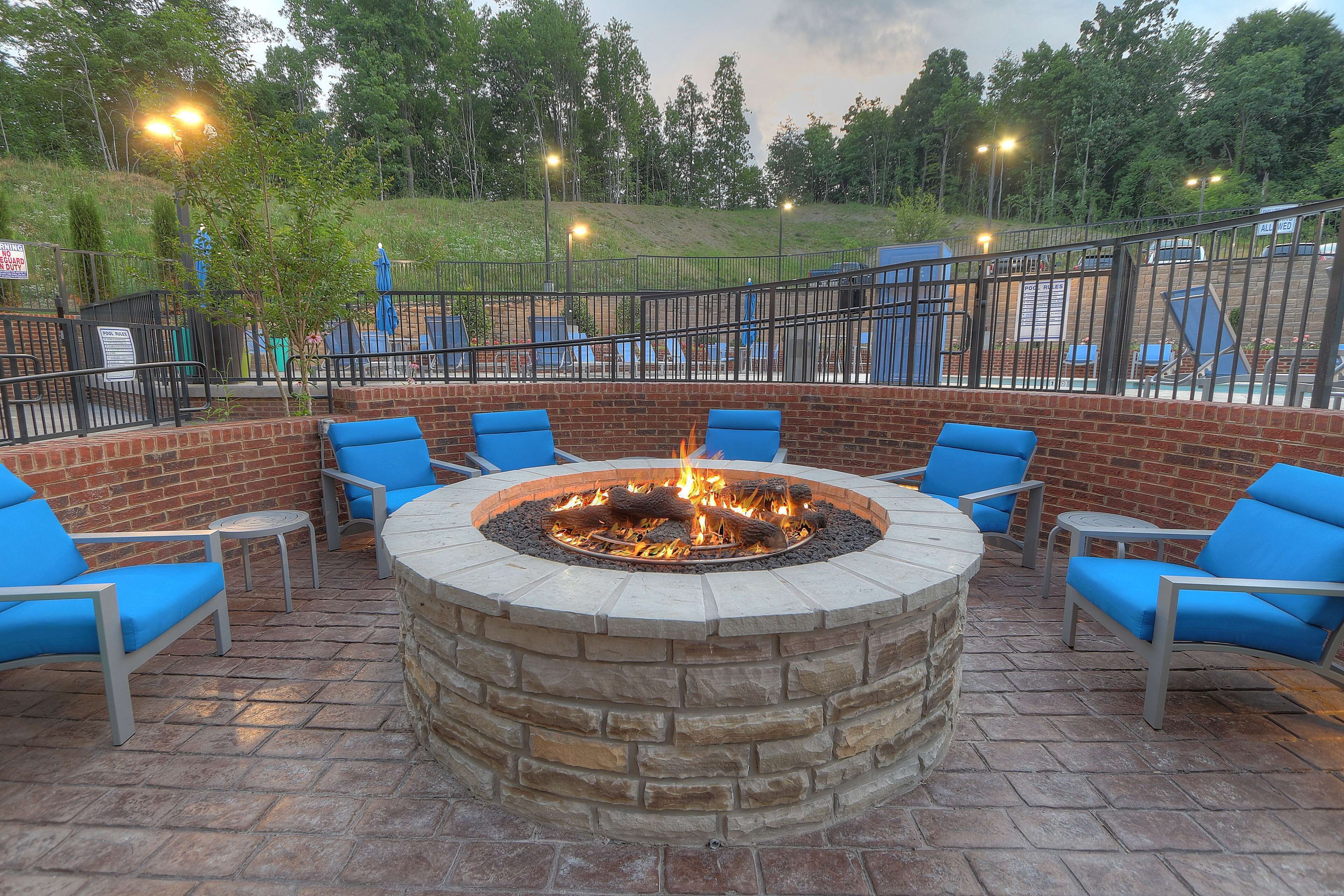 indoor pool, seasonal outdoor pool