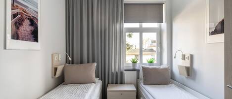 2 habitaciones y ropa de cama de alta calidad