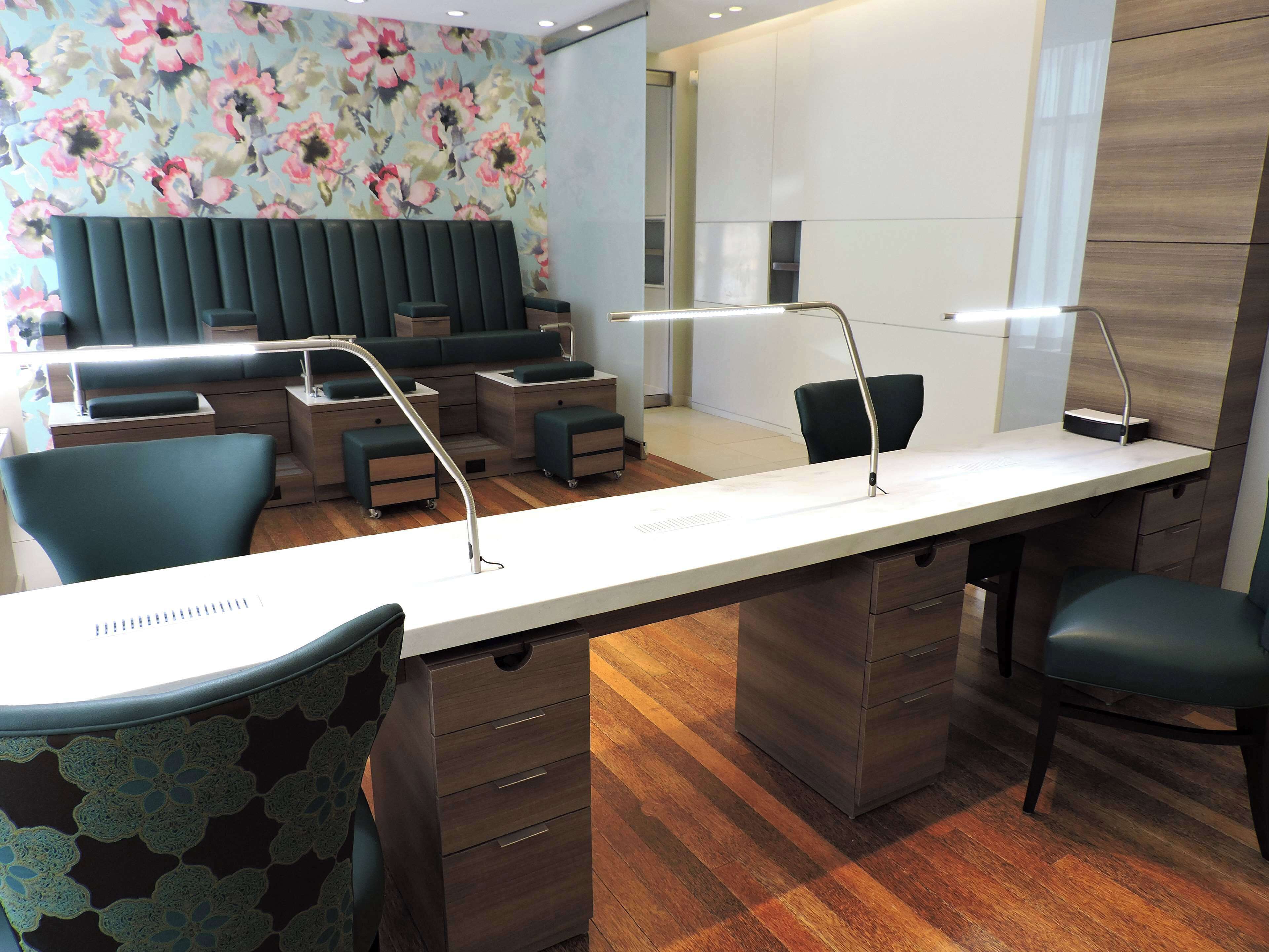 body treatments, body wraps, facials, manicures and pedicures