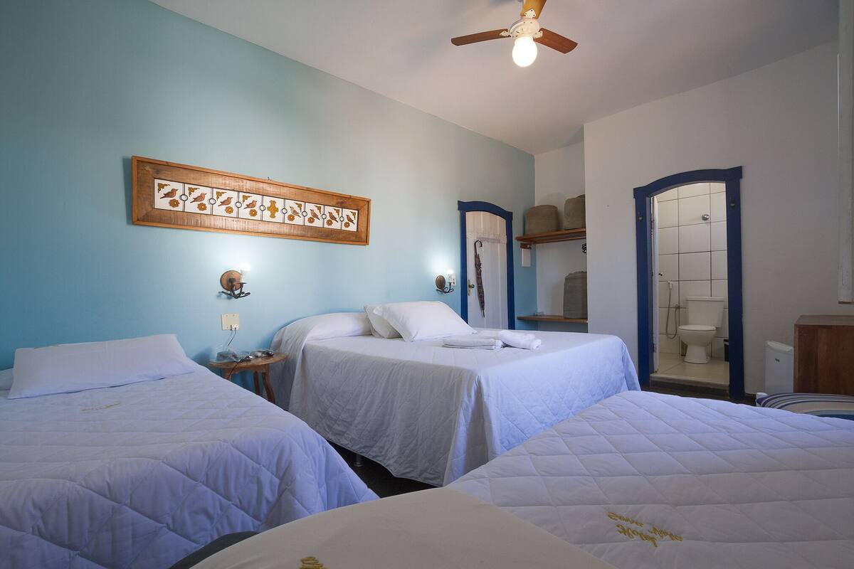 Luxury Quadruple Room | Minibar, desk, blackout drapes, iron/ironing board (on request)