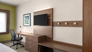 In-room safe, desk, blackout drapes, iron/ironing board