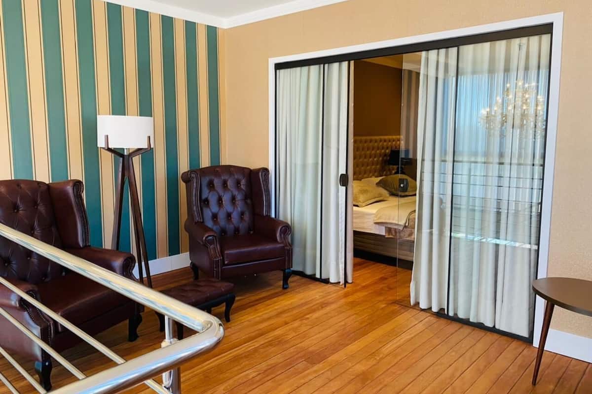 Minibar, blackout drapes, iron/ironing board, free WiFi