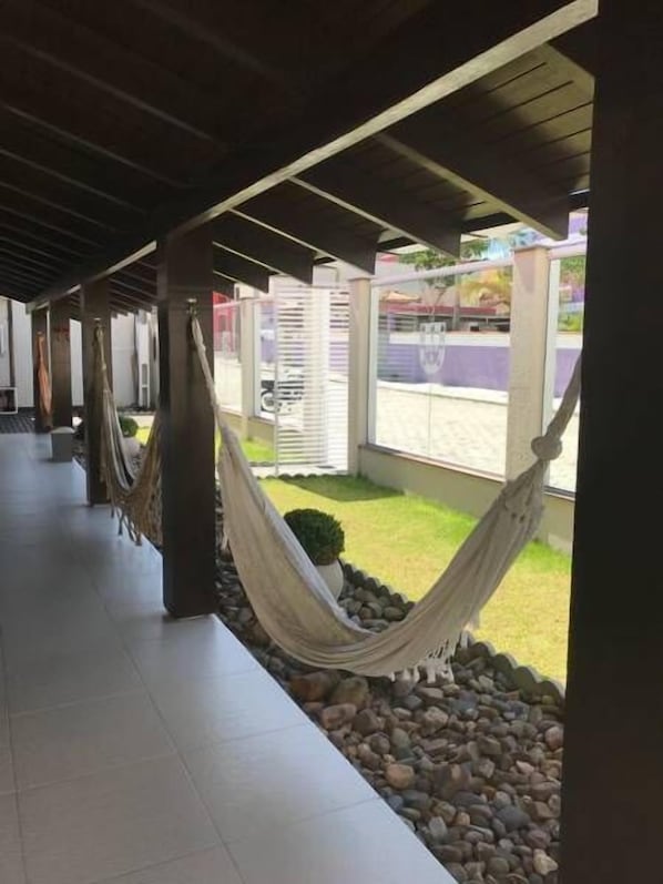 Porch - Pousada Bela Lisboa (Penha)