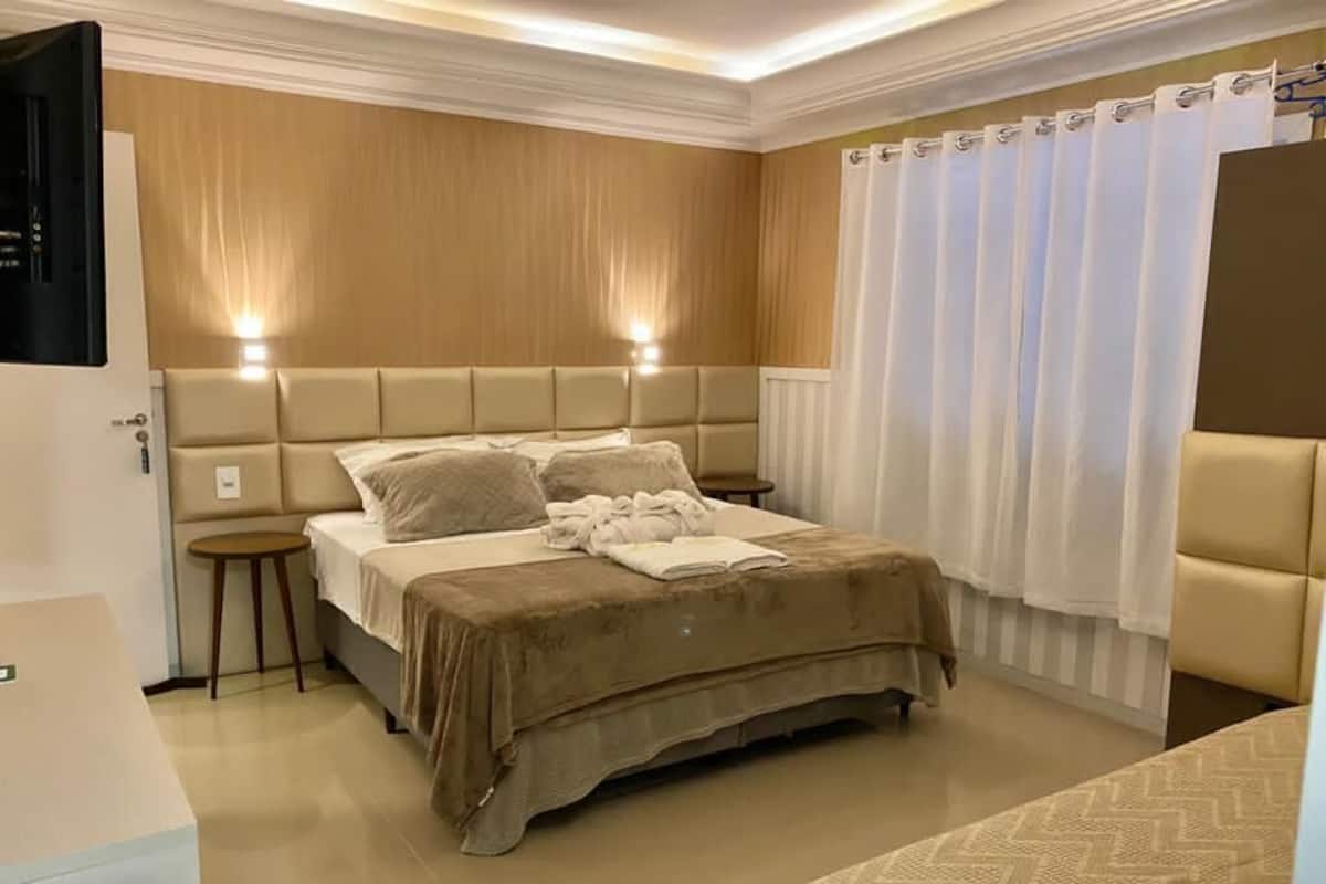 Minibar, blackout drapes, iron/ironing board, free WiFi